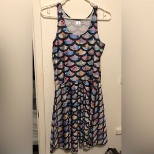 Lulu Large Mermaid Skater Dress